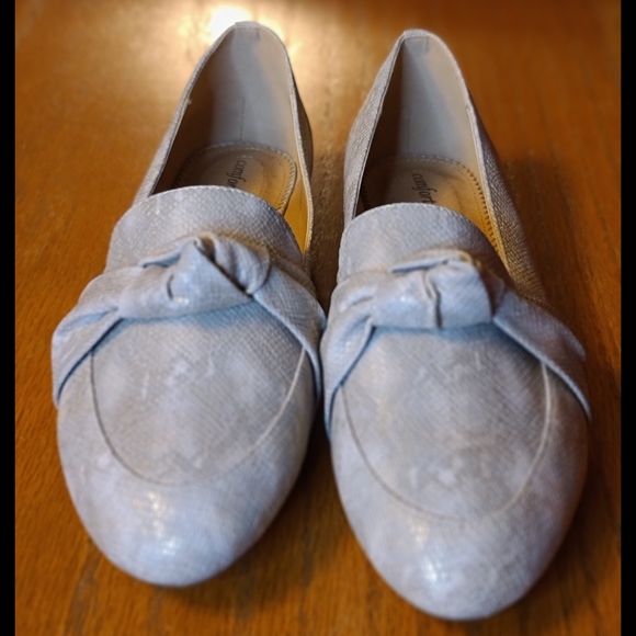 Women's Comfort View Snakeskin Loafers 10.5 - Picture 3 of 7